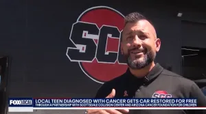 Arizona teen battling cancer surprised with new car