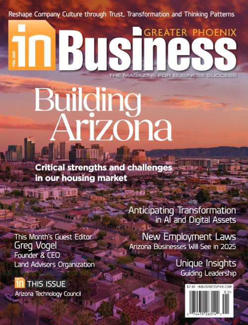 Scottsdale Collision in February 2025 issue of In Business Magazine